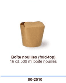 Boite nouilles (fold-top)