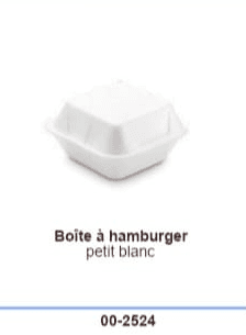 Boîte à hamburger